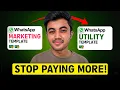 How to Convert a WhatsApp Marketing Template to a Utility Template WhatsApp API