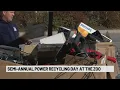 Semi-annual power recycling day at the zoo