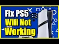 How to Fix PS5 Not Connecting to WiFi and Network Issues Easy Method