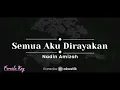 Semua Aku Dirayakan – Nadin Amizah (KARAOKE AKUSTIK - FEMALE KEY)
