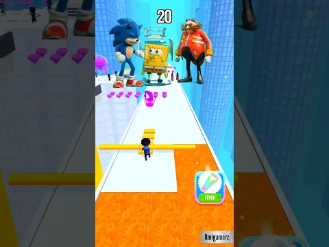 Will Sonic be able to save the squarepants? 🤯 #gaming #shorts #shortfeed #viralshorts #rmigamerz