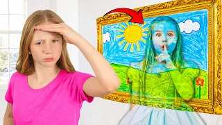 ناستيا وأصدقاؤها يكتشفون أماكن آمنة للعب الغميضة
