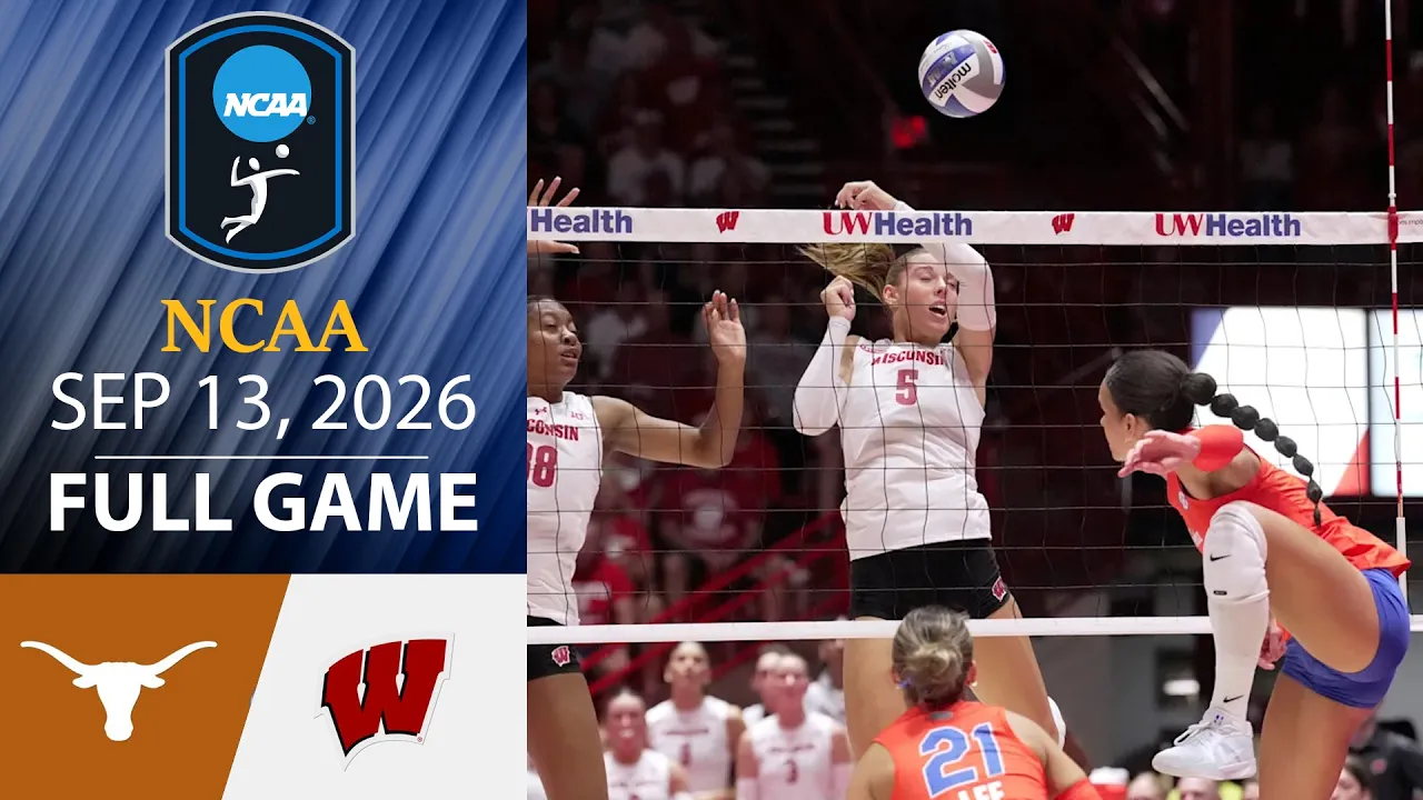 Wisconsin vs Texas FULL GAME Sep 13, 2026 | NCAA Women's Volleyball 2026