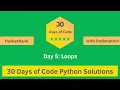 HackerRank Day 5 loops problem solution in Python Programming with Explanation 30 Days Of Code