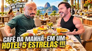 CAFÉ E RESENHA NUM HOTEL 5 ESTRELAS NO RIO DE JANEIRO !!!