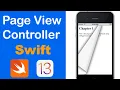 Page View Controller in App Swift 5 - Xcode 11