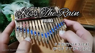 Download Kiss the Rain (Yiruma) with Tabs || Kalimba Cover || Loop3x MP3