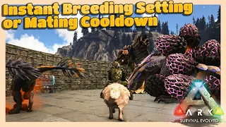 Instant Breeding Reduce Mating Cooldown setting in ARK Survival Evolved
