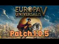 Lagu EU5 Patch 1.0.5 - Major Points Discussion