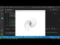 Spiral Helix pattern in python VikasCodingSchool