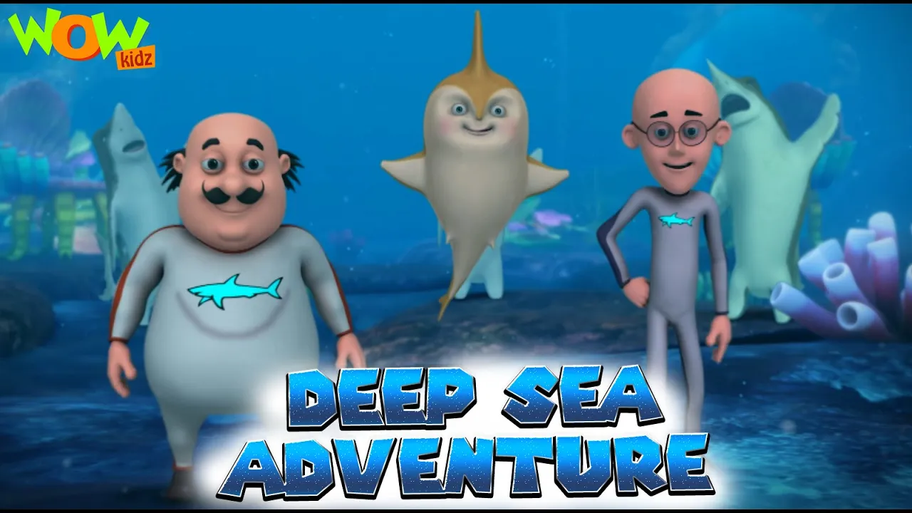 MOTU PATLU movies for KIDS | Deep Sea Adventure | Full Movie | Wow Kidz