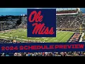 Ole Miss 2024 College Football Schedule Record