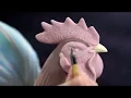 Making Ceramic Roosters