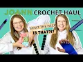 JOANN Haul Crochet Gadget Yarn Review Just Be Crafty