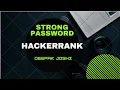 Strong Password HackerRank Problem Solving Solved completely in HINDI