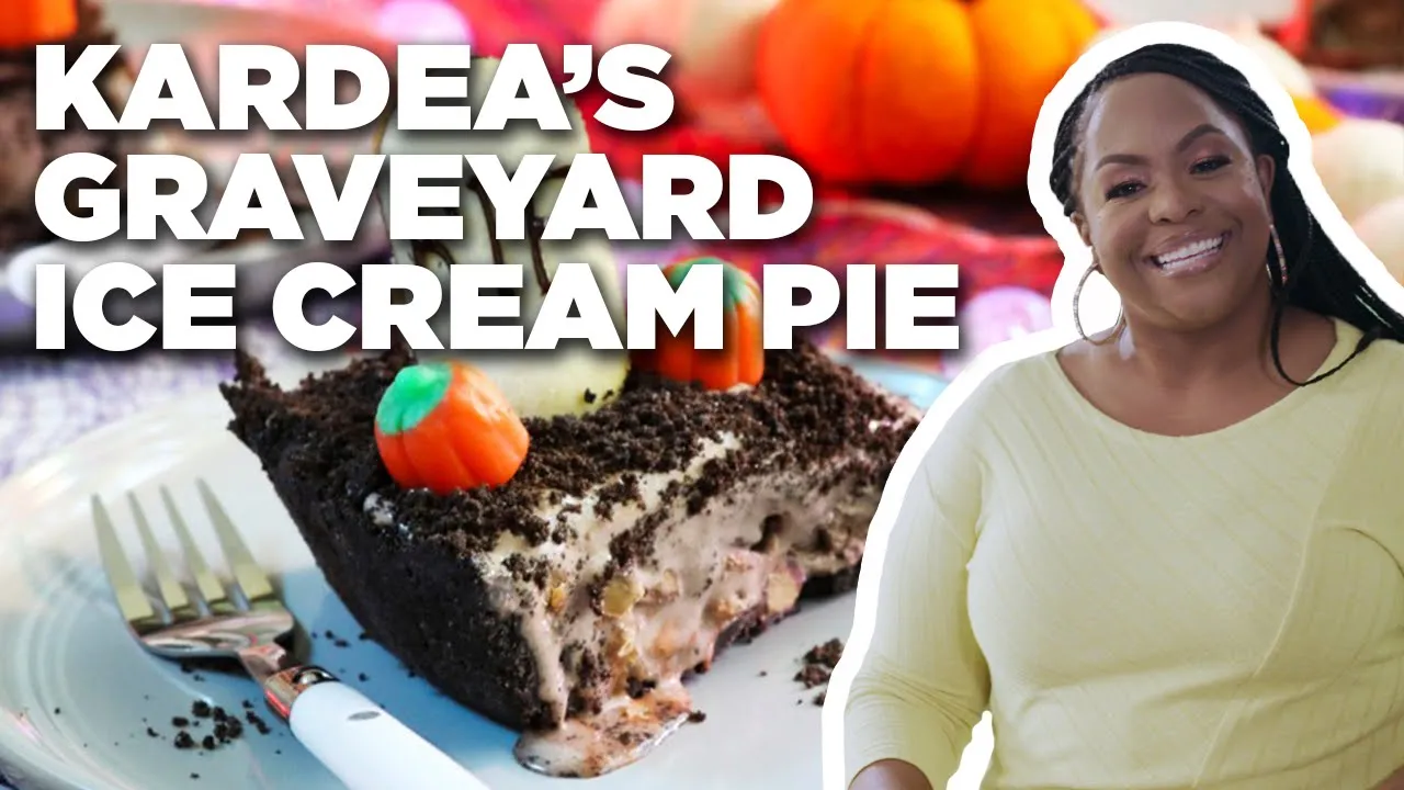 Kardea Browns Graveyard Ice Cream Pie   Delicious Miss Brown   Food Network