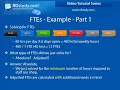 Absolute FTE or Full Time Equivalents re explained in this part 1 of a 2 part series