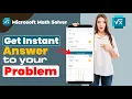 How to Solve Problems in Microsoft Math Solver App Microsoft Math Solver Tutorial