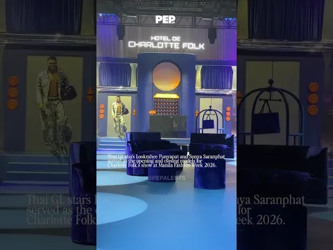Thai GL stars Lookmhee and Sonya MLA Fashion Week 2026 | #PEPCoverage