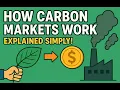 How Carbon Markets Work Explained Simply