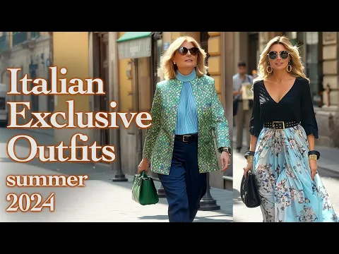 Download MP3 🇮🇹 Milan Street Fashion Summer 2024 ☀️ Gorgeous Outfits of Early Summer. Exclusive Shopping walk