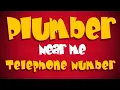 Plumber Near Me Telephone Number