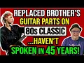 Lagu 80s HIT was SO COMPLEX…Icon REPLACED Bro’s Guitar Parts…Haven’t SPOKEN in 45 Yrs!--Professor of Rock