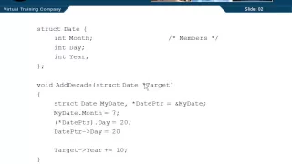 07 06 Pointers to Structures C Tutorial