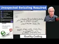 Unexpected Swizzling Required Live Coding