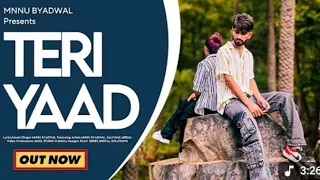 mnnu byadwal official music video of teri yaad 