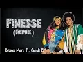 Download Lagu Lyrics: Bruno Mars - Finesse (Remix) ft. Cardi B