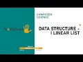 DAY 25 COMPUTER SCIENCE CBSE XII DATA STRUCTURE - I LINEAR LIST L1