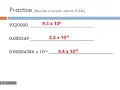 Metric Dimensional Analysis Scientific Notation