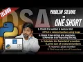 PART - 3 DSA Problem solving in python Telugu Factorial Max-Min Swap Numbers