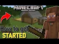 HOW TO - Start your Minecraft Survival PROPERLY Survival Beginner Tips Tricks