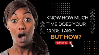 Know How much time does your code take but How Python timeit