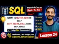 SQL Outer Join Explained in Urdu Left Join Right Join Full Join with Examples