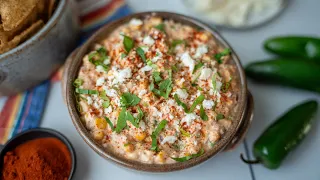 🌽 Dip de Maíz Cremoso | Perfecto para fiestas y reuniones