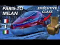 Paris to Milan with Frecciarossa in EXECUTIVE class