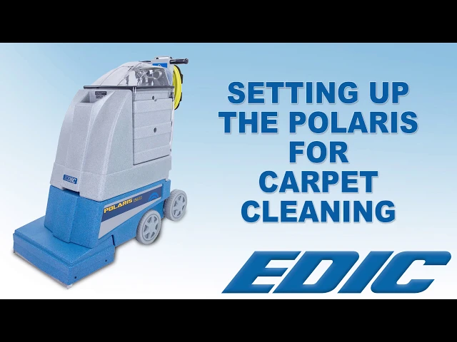 EDIC Polaris 801PS Self-Contained Carpet Extractors