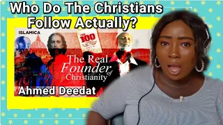 non muslim reacts to who do the christians follow actually ahmed deedat reaction 