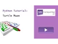 Turtle Maze Challenge Using Python Turtle