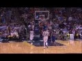 Steph Curry Gets the Steal and Flies in for the Jam