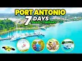 7-Day Travel Itinerary to Port Antonio Jamaica The Hidden Paradise Where Nature Meets Serenity