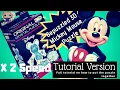 Bepuzzled 3D Crystal Puzzle Mickey Mouse Blue - x2 Speed Tutorial Version
