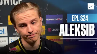 Aleksib: "All these hurdles and all these setbacks, it makes you overthink"