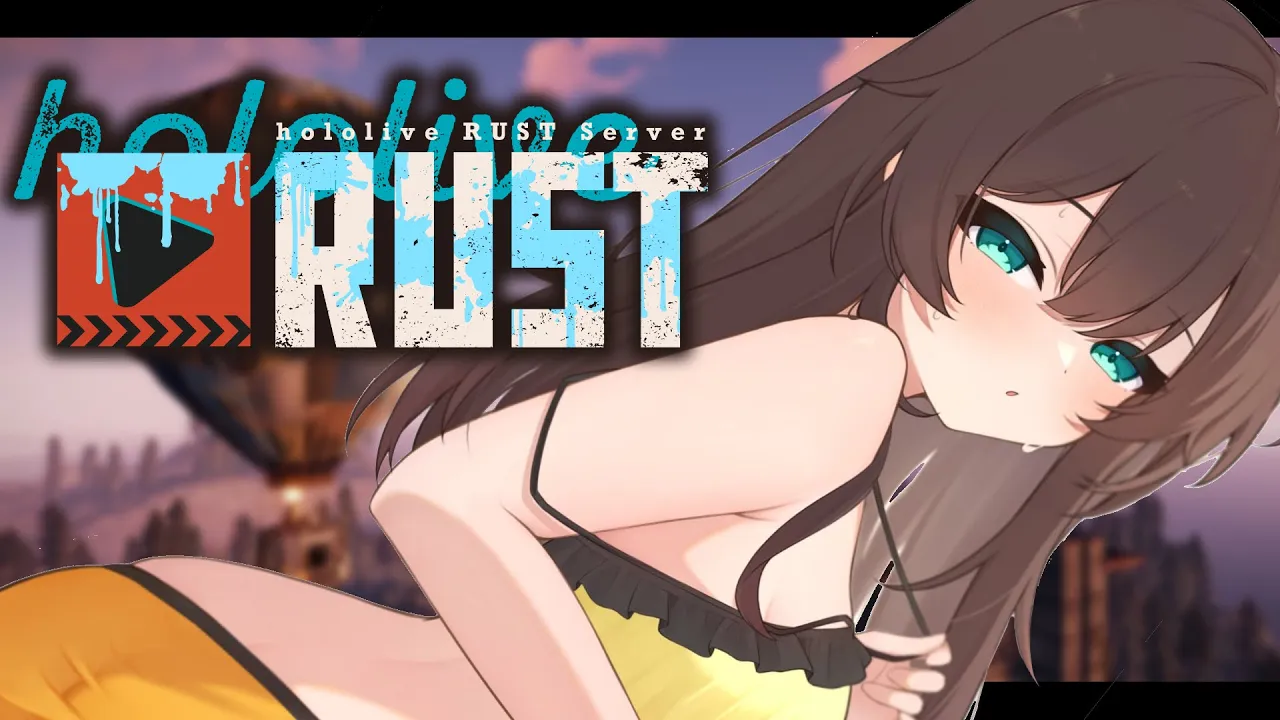 【 #holoRUST 】ヘリと花火とあの子【ホロライブ/夏色まつり】