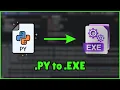 How to Convert Python Code Into Application PY to EXE Tutorial