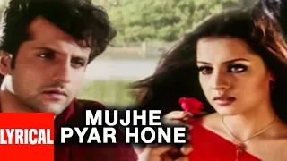 lyrical video mujhe pyar hone janasheen sonu nigam alka yagnik fardeen khan celina jaitly
