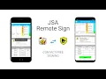 JSA Remote Sign